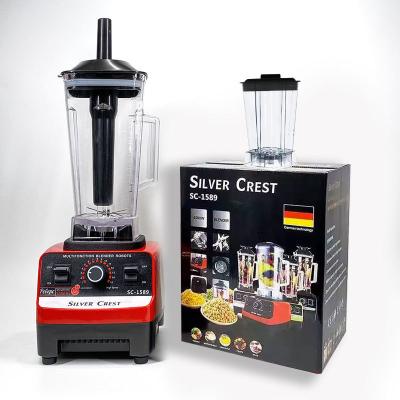 China Multifunctional Twin Cups silver crest 2 in 1 4500W Big Powerful Smoothies Maker Large Commercial Blender for sale