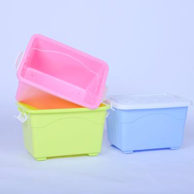 China Low price viable hot sale plastic storage box with handle for sale