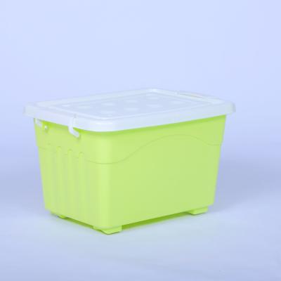 China Sustainable Wholesale Household Innovative Products Fashion Collected Plastic Organizer Storage Box for sale