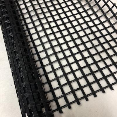 China Cement Pavement Ground Stabilisation Mesh Fiberglass Geogrid Alkali Resistant for sale