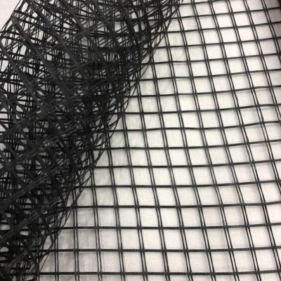 China PP Basalt Fiber Geogrid For Railway 200m Alkali Resistant for sale