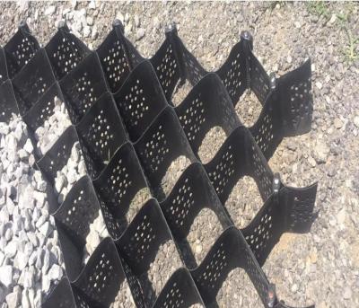 China 100mm Honeycomb Driveway Grid Retaining Wall Road Construction for sale