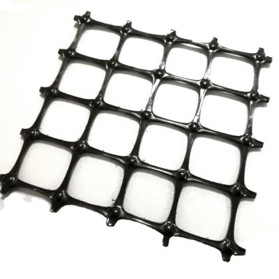 China Earthing Plastic Geogrid Mesh Soil Stabilizer Geo Grid Ground Grid for sale