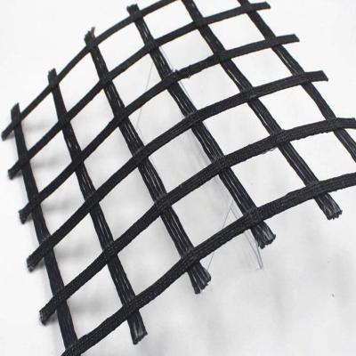 China ISO9001 PP Basalt Fiber Geogrid For Railway 200m Alkali Resistant for sale