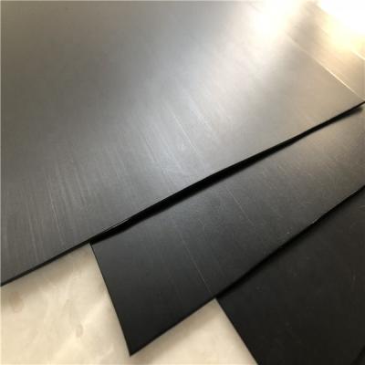 China Fish Farming LDPE Geomembrane Liner Black Woven Plasitc Heavy Duty Liner for sale