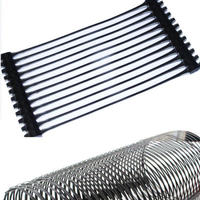 China HASSAN Uniaxial Plastic Geogrid For Asphalt Reinforcement zu verkaufen