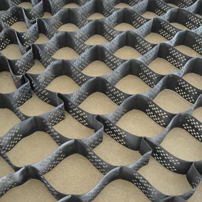 China Plastic HDPE Geocell for Road Construction Geocell Ground Grid Geocell for sale