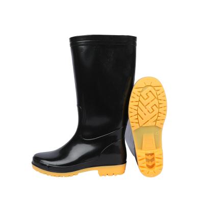 China Chinese Factory Cheap High Quality Safety PVC Waterproof Rain Boot Sweat-absorbent For Work for sale