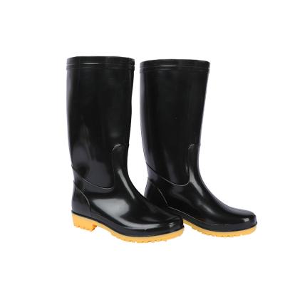 China High Quality Safety Dustproof Popular Garden Light Weight PVC Tall Rain Boots Sweat-absorbent for sale