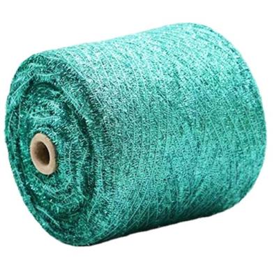 China 100% Polyester Yarn Bright Silk Eyelash Yarn Glass Yarn Glass Yarn For Knitting for sale