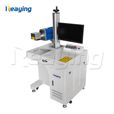 China Laser Marking 20W 30W 60W CO2 Laser Marking Machine Nonmetal Wood Plastic Engraving Machine With RF Metal Tube for sale