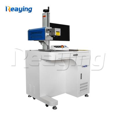 China Laser Marking 60W CO2 RF Plastic Metal Tube Laser Marking Machine Engraving Machine 100*100mm Size for sale