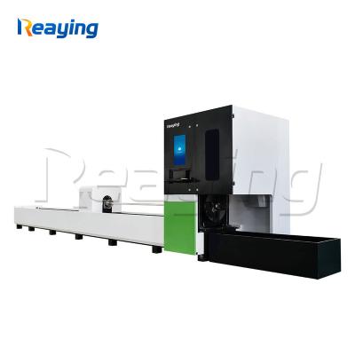 China Full Automatic Laser Cutter CNC Metal Stainless Steel Fiber Laser Tube Cutting Machines For Round Pipe Square Tube for sale