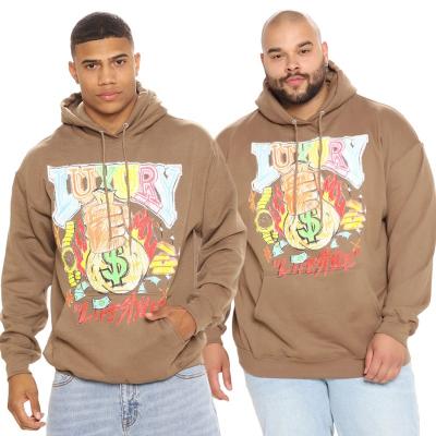 China Custom oversized men's unisex pullover Z0964 cotton pullover hoodies dropshipping volume plus size men's hoodies and sweatshirts for sale