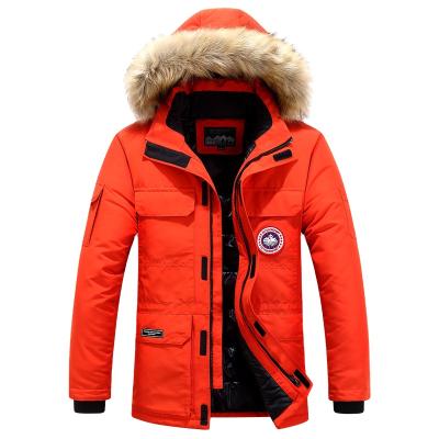 China Z0940 Men's Outdoor Winter Long Parka Waterproof Men's Winter Padding High Quality Clothing For Male for sale