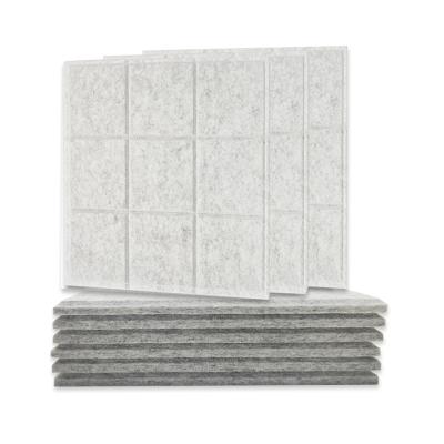 China Environmental Soundproof Wall Polyester Acoustic Decorative Felt Sound Absorbing Sound Absorbing Panel for sale