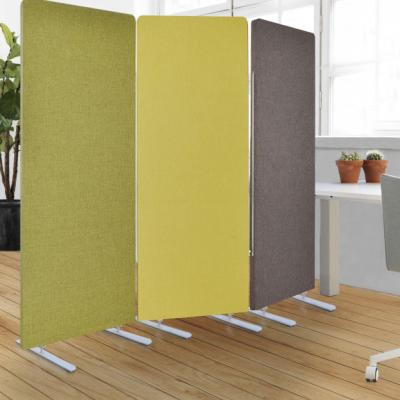 China Highly Efficient Sound Absorption Polyester Privacy Divider Office Polyester Partition Removable Room Dividers/Eco Heat Insulation/Waterproof/With Feet for sale