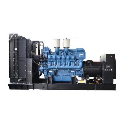 China factory price stanby electric generator 1320kw 1650kva generator set powered by MTU engine CLM-1320GF for sale