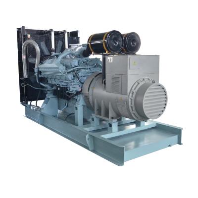 China Industry Diesel Main Generator Plant 600kw Power Genset With Mitsubishi Engine 6-24hours for sale