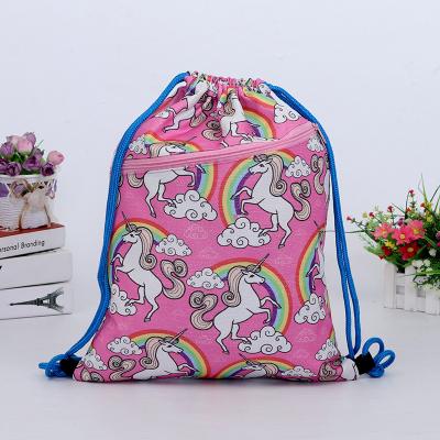 China 100% Eco-friendly Custom Logo Drawstring Cotton Canvas Bags Eco Friendly Portable Backpack With Zipper for sale