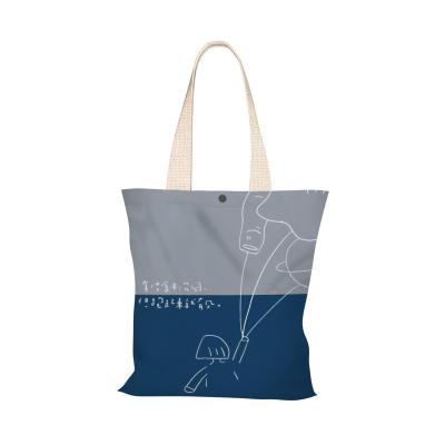 China 100% Custom Reusable Eco Friendly Design Eco-Friendly Design Durable Reusable Canvas Tote Bag Canvas Tote Bag Cottons for sale