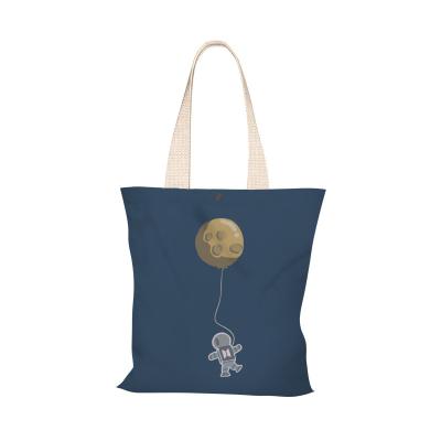 China 100% eco-friendly durable canvas canvas totebag shoulder shopping bags with custom logo for sale