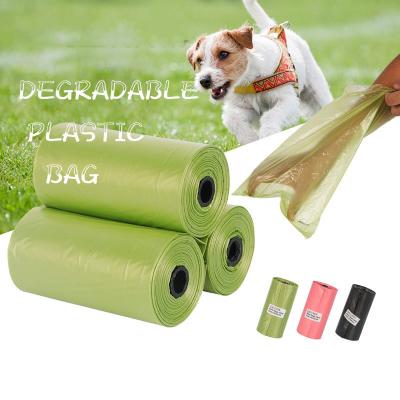 China 1 tonelada de plástico biodegradable de color saco de basura para perros para el manejo de desechos de mascotas y alimentos en venta