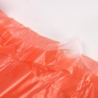 China Embossed Surface PE Material Drawstring Garbage Bag for Large Kitchen Waste Disposal for sale