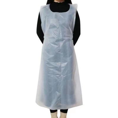 China Disposable Plastic Apron for Painting Party Cooking Housework Picnic BBQ and Many More for sale