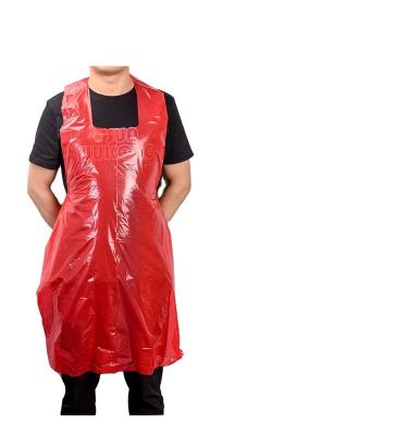 China Customized Disposable Plastic Apron for Waterproof and Anti-Oil Applications Sales for sale