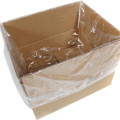 China Direct Supply of HDPE/LDPE/LLDPE Plastic Cardboard Box Liner for Food Clear and Durable for sale