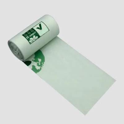 Chine 100% PBAT Biodégradable Compostable Bin Liner pour la gestion des déchets des besoins quotidiens à vendre