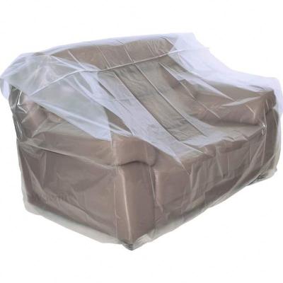 China Transparent LDPE Clothes Storage Bag for Sofas Lightweight Clear Garment Bags CN SHN for sale