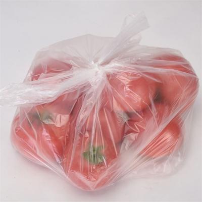 China Small Supermarket Plastic Bag On Roll for Dry Food Freshness Protection Package Green for sale