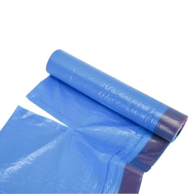 China 5000Pcs Custom Printed Plastic Garbage Bags for Moisture Proof Hot Stamping Custom Size for sale