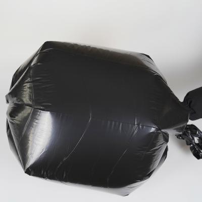 China Drawstring Closure Medium Large Trash Bags for Sealing Handle HDPE/LDPE/LLDPE Material for sale