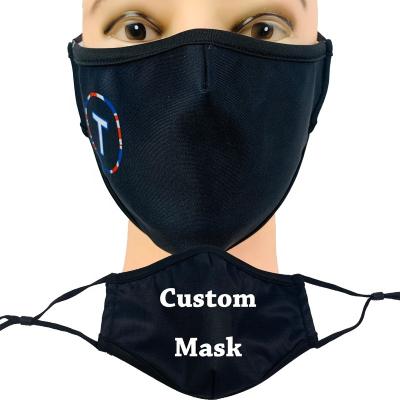 China 2020 Custom Breathable Face Mask Christmas Party Masks Custom Logo Fashion Good Quality Reusable Washable for sale