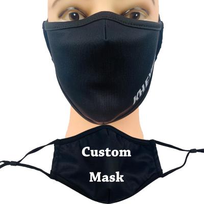 China New Fashion Breathable Logo Sublimation Custom Face Maskes Empty White Beauty Maskes For Gift for sale