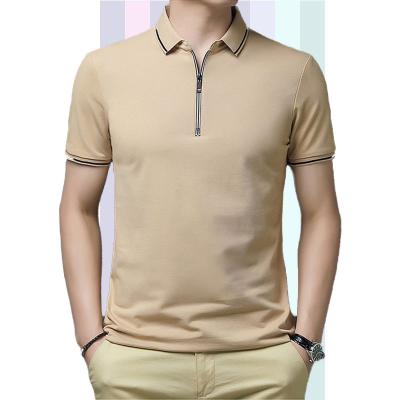 China Breathable Soft Knit Polo Golf Polo Shirts With Embroidery for sale