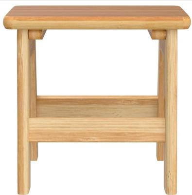 China High Quality Durable Modern Wood Extendable Bar Stool Small Kids Wooden Stool Living Room Wooden Stools for sale