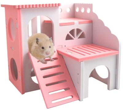 China Home Modern Luxury Comfortable Pet Room Bed Style Wooden Stocked Room For Hamster High Quality for sale