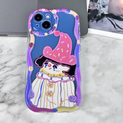 China Shockproof Creative Cartoon Cute Clown Suitable iPhone13promax Phone Case iPhone14 Tide Brand 11 To The New for sale