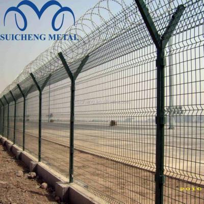 China Easily Assembled Welded Wire Mesh Fence With V Panel Y Post &all Accessories for sale