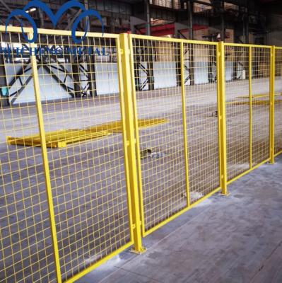 China Guangzhou Cheap Easily Assembled Indoor Welded Wire Security Storage Mesh Separation Caging Barrier for sale