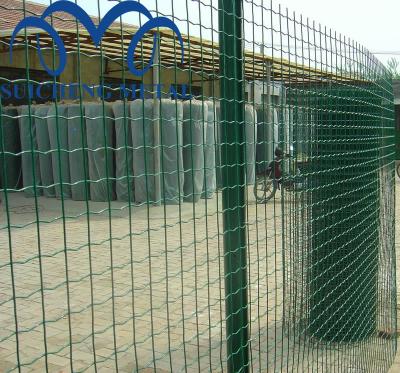 China Easily Assembled cheap net roll metal sheepand goat fence, PVC horse fence in Canton for sale