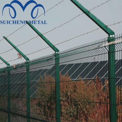 China Easily Assembled Galvanized Fence Post / Welded Wire Mesh Clips / Welded Wire Mesh Fence Panels for sale