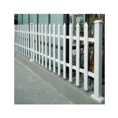 China Easily Assembled Decorative Plastic Portable Vinyl Privacy Panels Outdoor Fence Homes PVC Garden Border Fence for sale