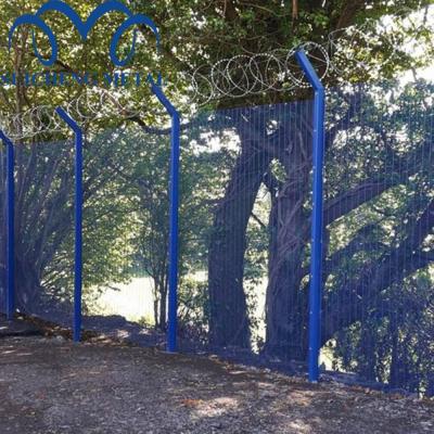 China Easily Assembled 358 3m Double Loop Wire Security High Barrier /farm Security Price Prison Electric Fencing for sale