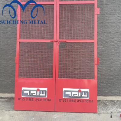 China Easily Assembled Fencing and Gates Metro Elevator Shaft Guardrail Barrier /elevator Part Safety Guarding Gate for sale