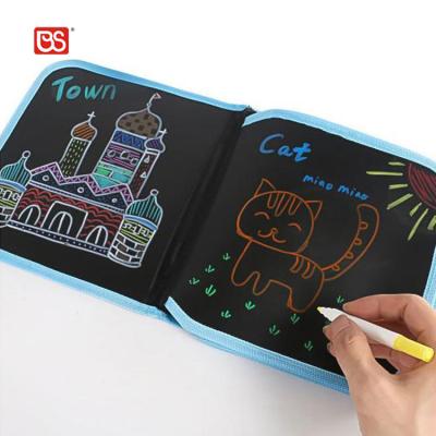 China Babby Toy Learning High Contrast Baby Coloring Book Reusable Painting Soft Toy BS Toy Graffiti Activity Kit Drawing Babby Toys for sale